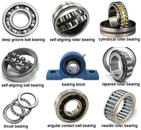 types of bearings for cnc